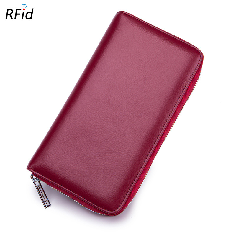 🔥Unisex Anti-Credit Card Fraud Multi-compartment Genuine Leather Wallet