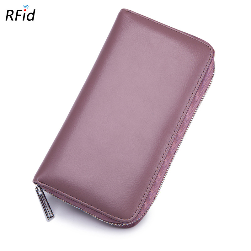 🔥Unisex Anti-Credit Card Fraud Multi-compartment Genuine Leather Wallet