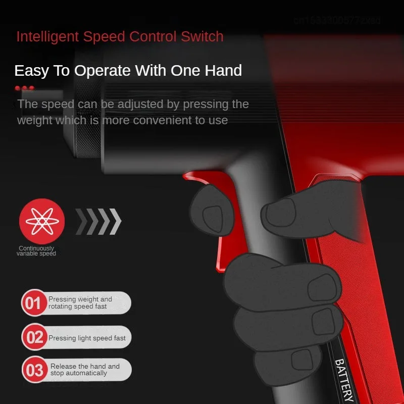 Portable Mini Electric Screwdriver Rechargeable Mini Multi-function Electric Drill Electric Screwdriver & Hand Drill for Home Decoration 