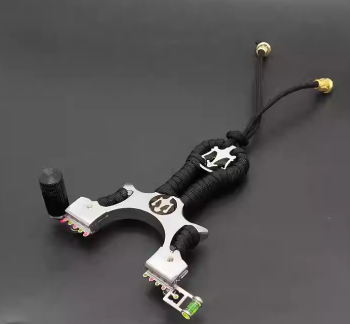 Powerful Catapult Laser Aiming Slingshot Archery Hunting Slingbow Shooting Games