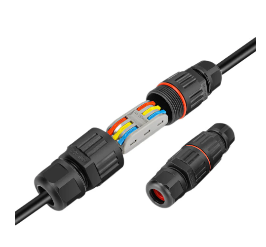 Connecteur de fil électrique étanche pour l'extérieur