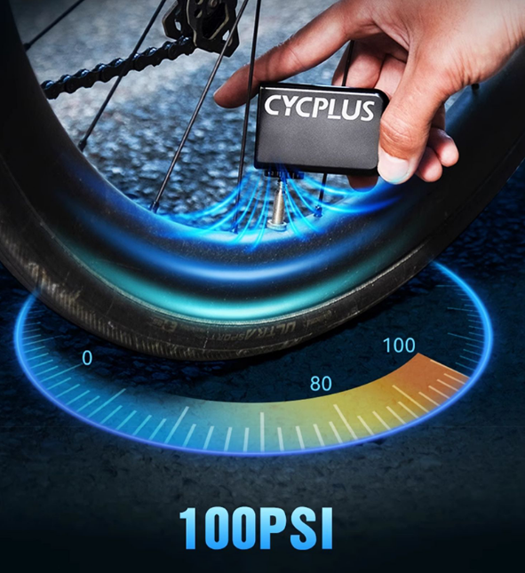  Portable Ultra Mini Bicycle Pump(Type-C Rechargeable Battery)