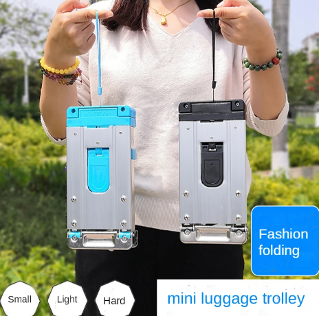 Stainless Steel Mini Shopping Foldable Portable Household Trailer