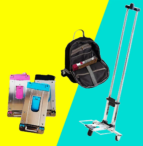 Stainless Steel Mini Shopping Foldable Portable Household Trailer