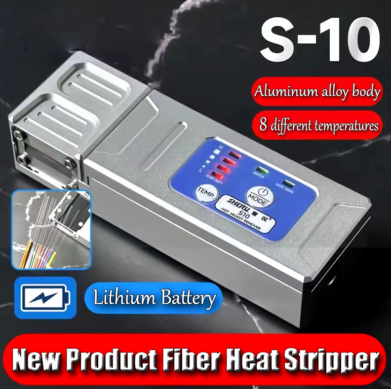 ⛽️JR10 Heated Fiber 💨 Optic Cable Stripping and Splicing Tool🛠️