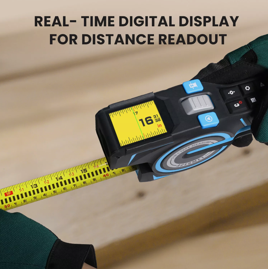 🆕Digital Tape 😍Measure -3 In 1 🧏‍♂️Professional Accurate Measuring Tool With Bluetooth🎁