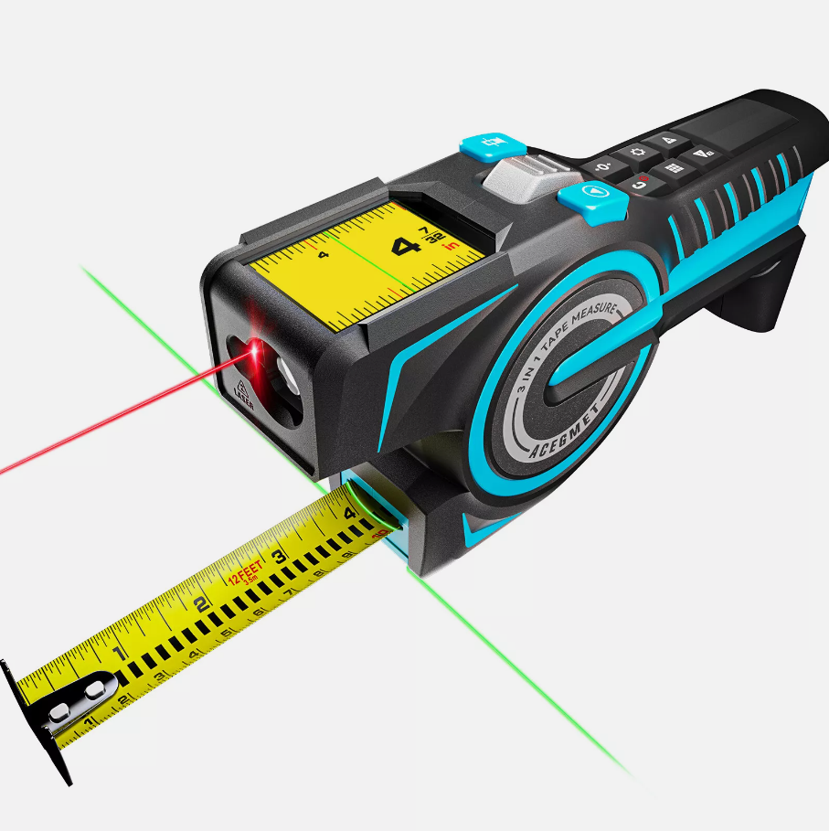 🆕Digital Tape 😍Measure -3 In 1 🧏‍♂️Professional Accurate Measuring Tool With Bluetooth🎁