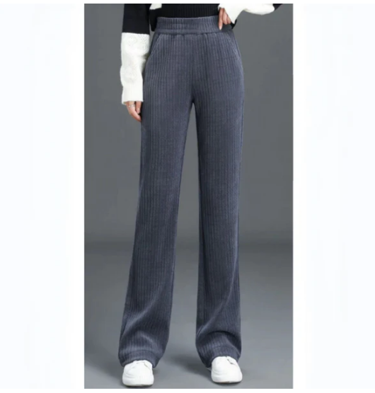 Women's Stretch deerskin high waist pants