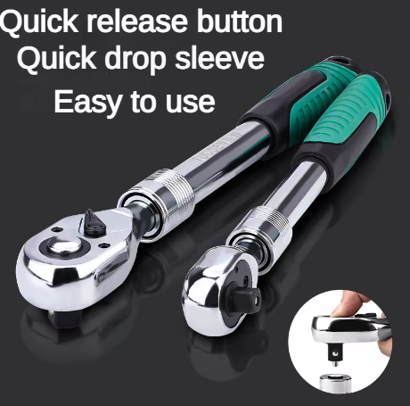 Ratchet wrench 72 teeth extended telescopic