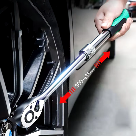 Ratchet wrench 72 teeth extended telescopic