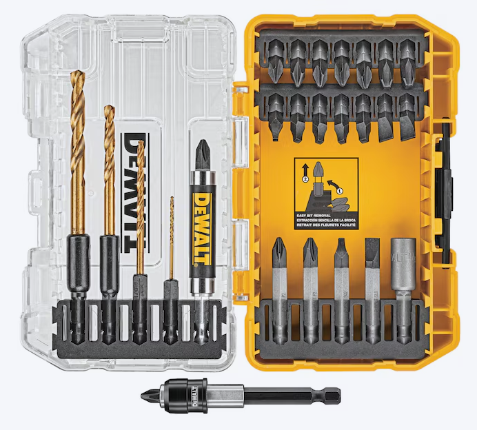 1/4 in. Hex Steel Screwdriving Bit Set (30-Piece)