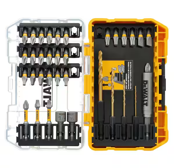 1/4 in. Hex Steel Screwdriving Bit Set (30-Piece)