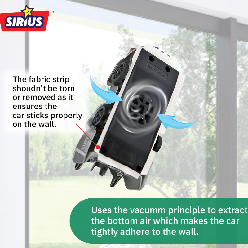 Mini Wall Climber Remote Control Racing Car, Anti Gravity Ceiling Wall Floor Climbing