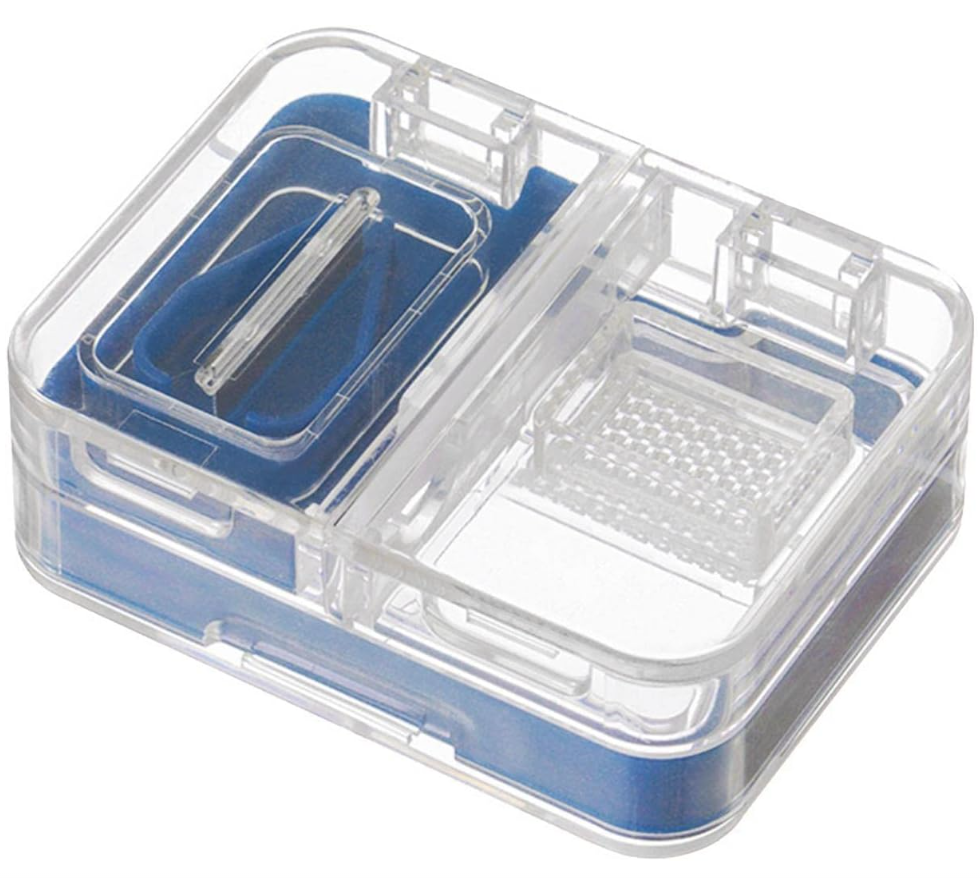 Pill Cutter, Premium Portable Tablet Cutter,Pill Splitter for Small or Large Pills with Storage Compartment Cut Pills