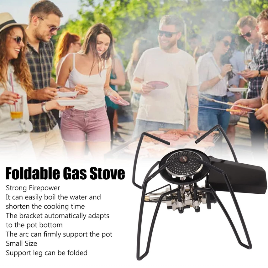 Topyond Outdoor Folding Gas Stove, Mini Folding Gas Stove