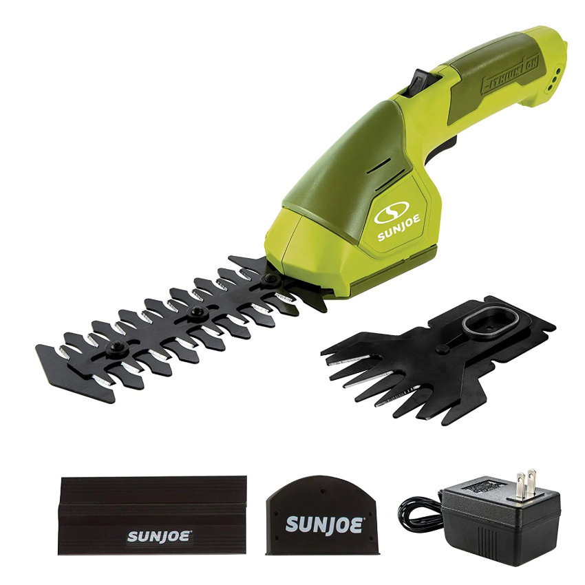 Sun Joe 2-in-1 7.2V Cordless Grass Shear & Hedger