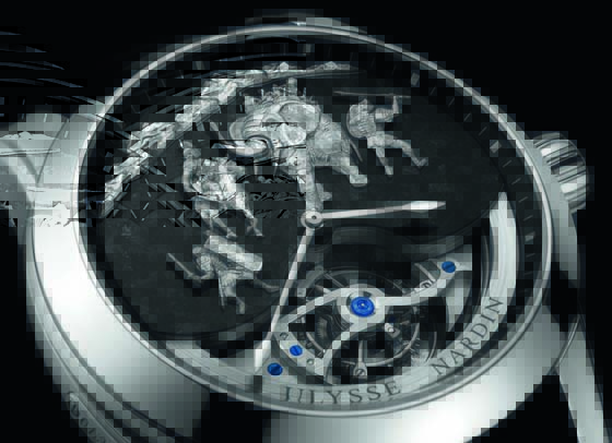 Ulysse Nardin Hannibal Minute Repeater Dial CU 560