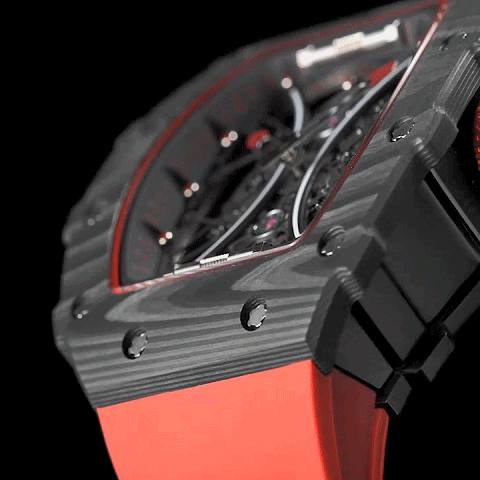 Men's Silicone Waterproof Luminous Richard Watch