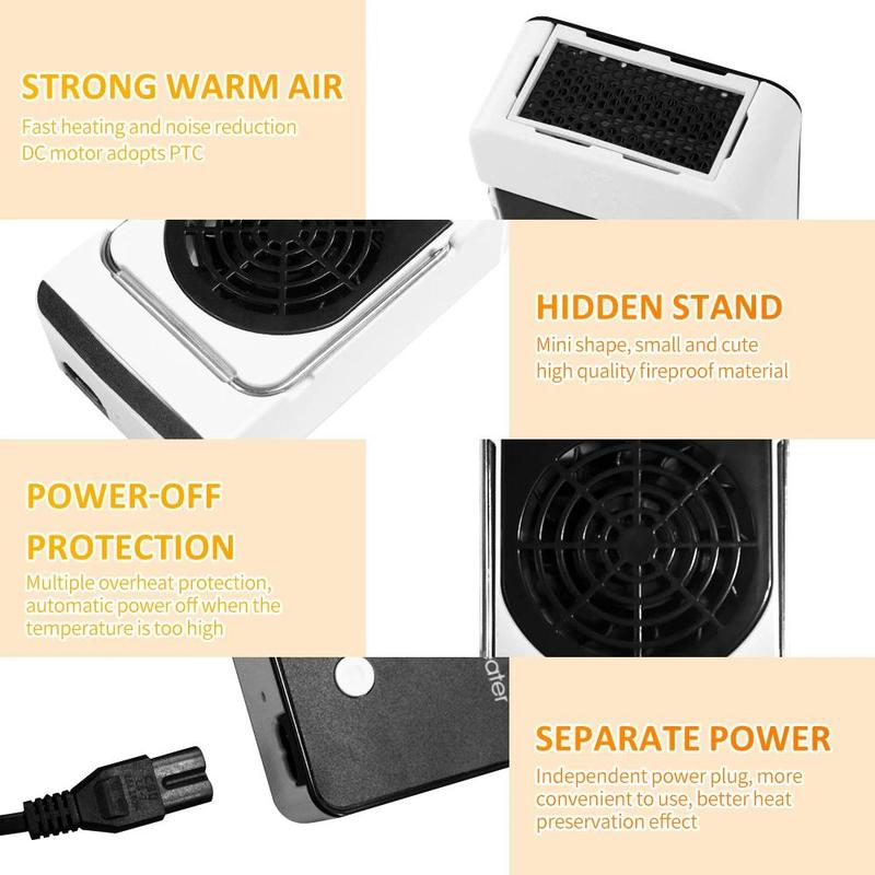 Limited-time offer-Mini Heater Portable Winter Heater Fan