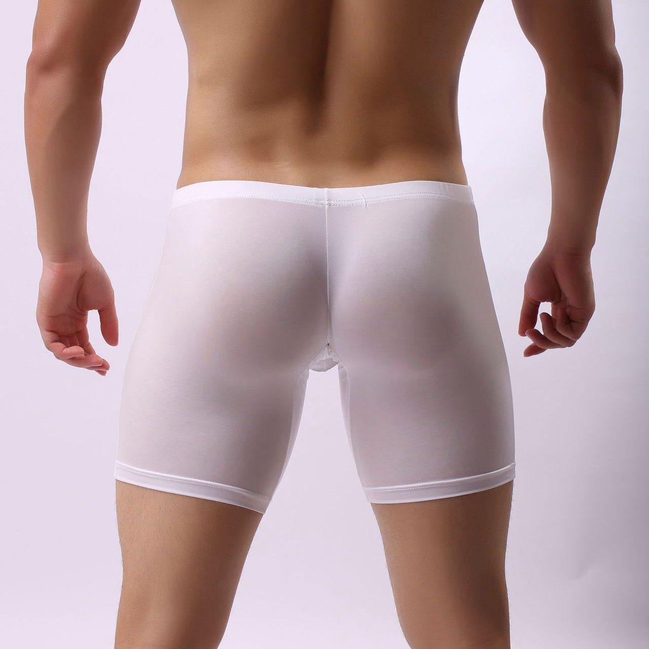 (🔥Summer Hot Sale) - Men's Boxer Briefs Breathable Ice Silk Sports-Inspired Underwear