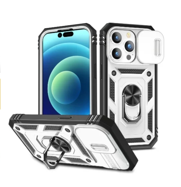 🔥Magnetic Car Finger Ring 3-in-1 Phone Case