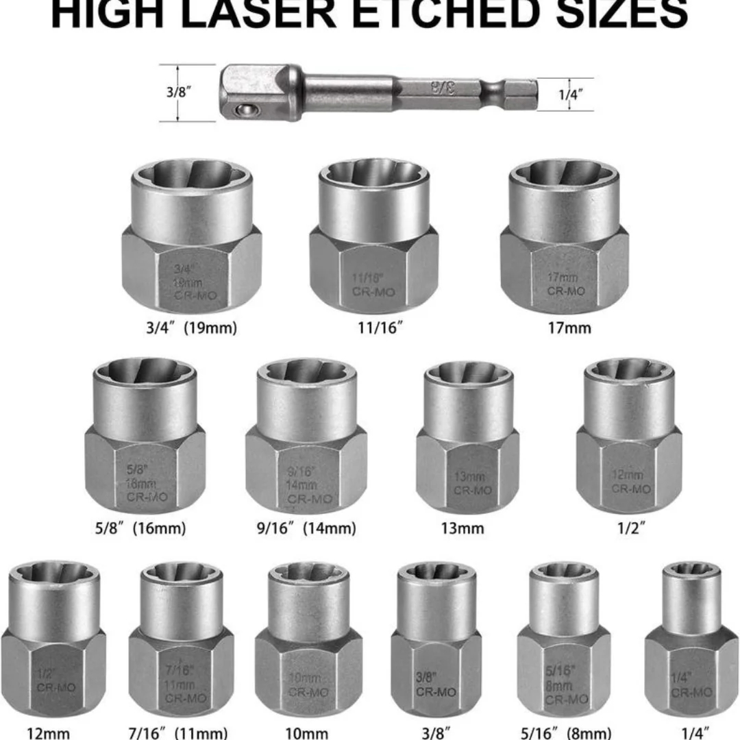 Bolt Extractor Tool Set