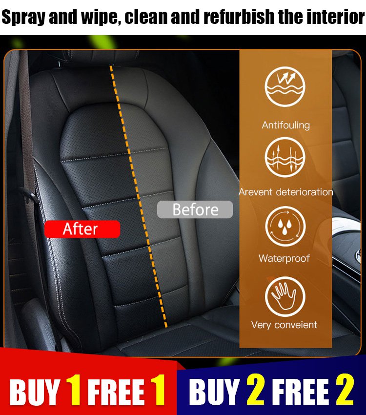 🎁Buy 1 free 1🎁Car interior leather and plastic coating agent