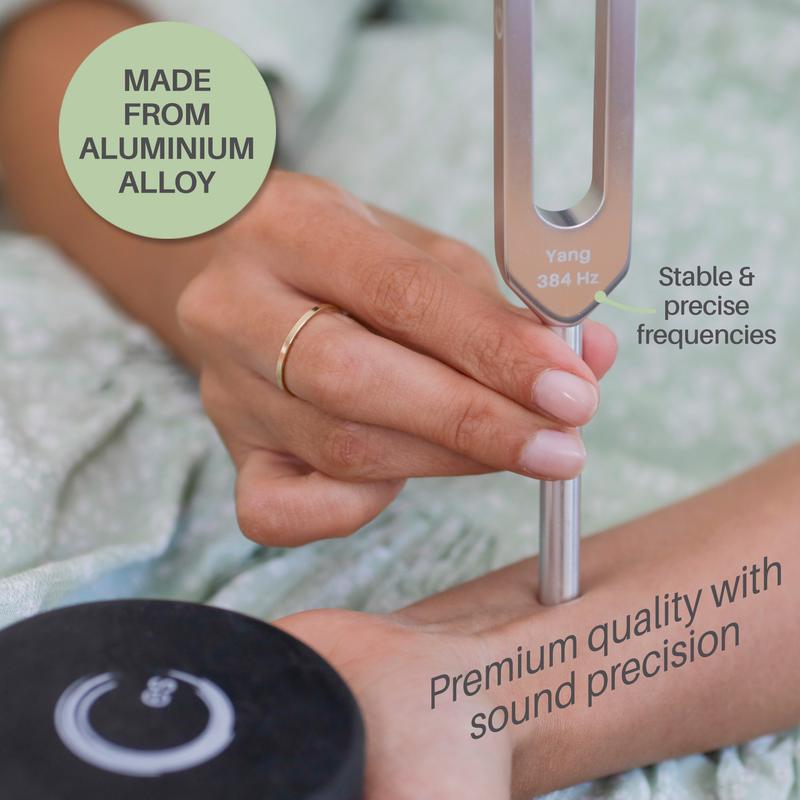 Resonance Sound Healing Tuning Fork Set – Sound Therapy for Stress Relief, Deep Relaxation & Chakra Balancing