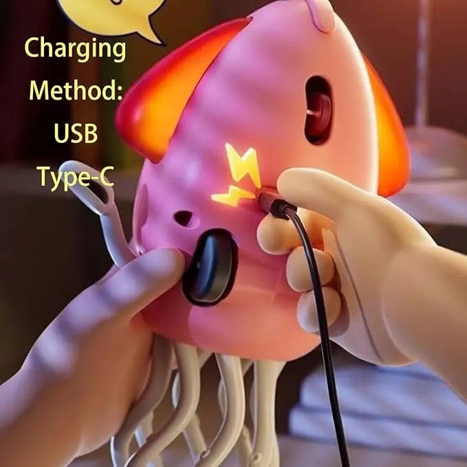 Product Introduction of Electric Crawling Octopus Toy with LED Lights & Music, Crazy 8-Leg Action Octopus with Smart Obstacle Avoidance, Toddler Toys for Interactive Fun Gifts Sensory Newborn Cute 10