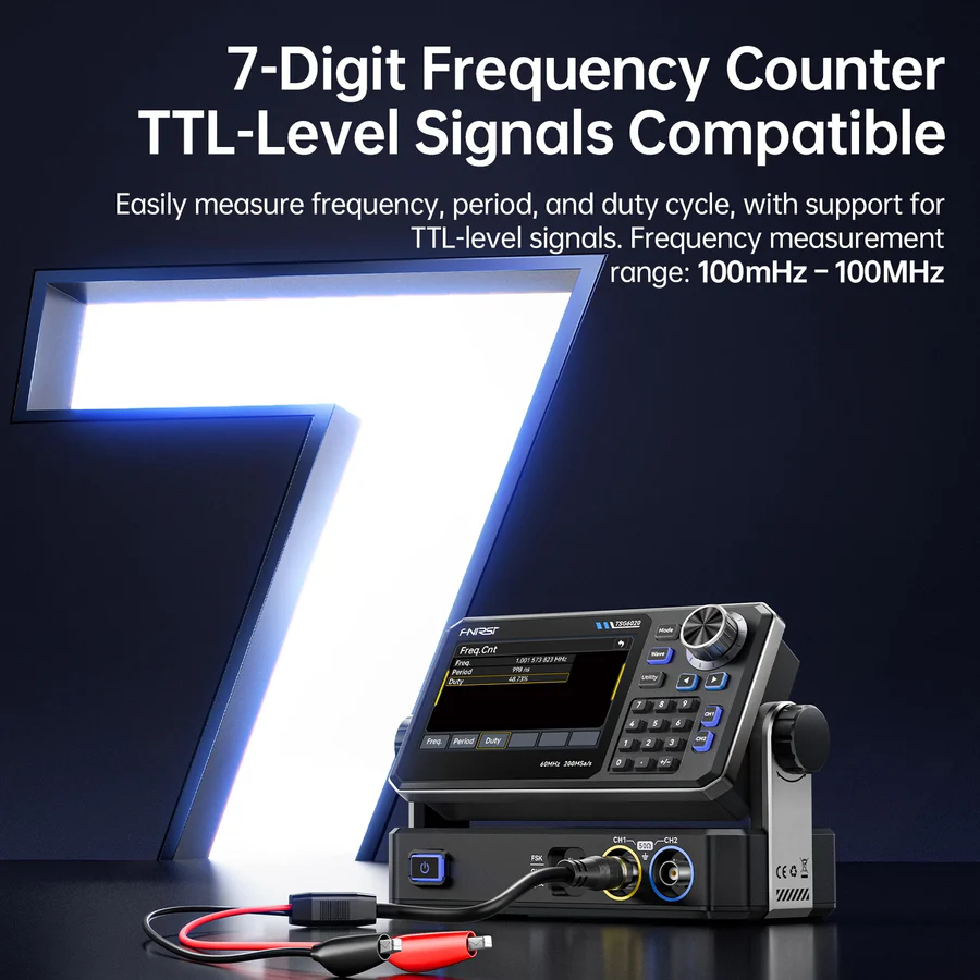 2CH 200MSa/s Function Signal Generator