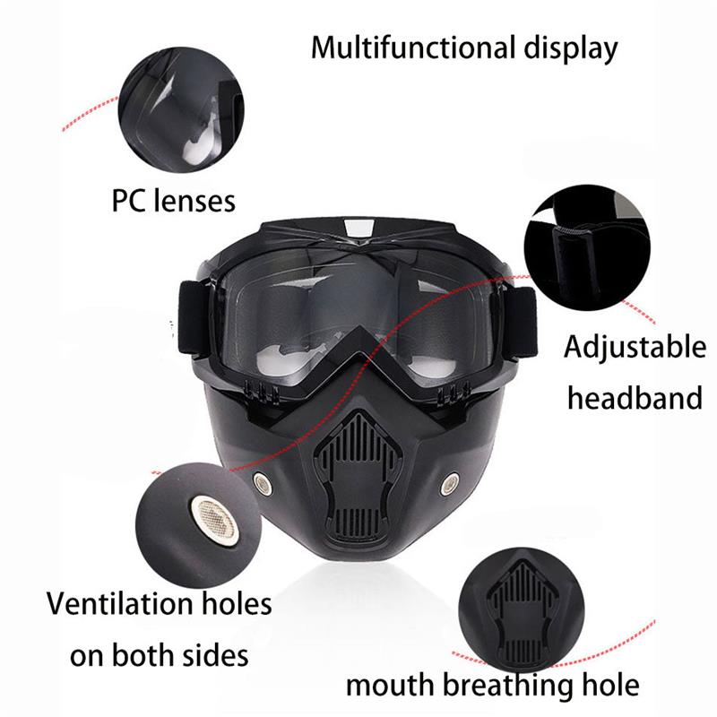 😎Special welding and cutting mask😎Anti-glare, UV protection, dust protection）