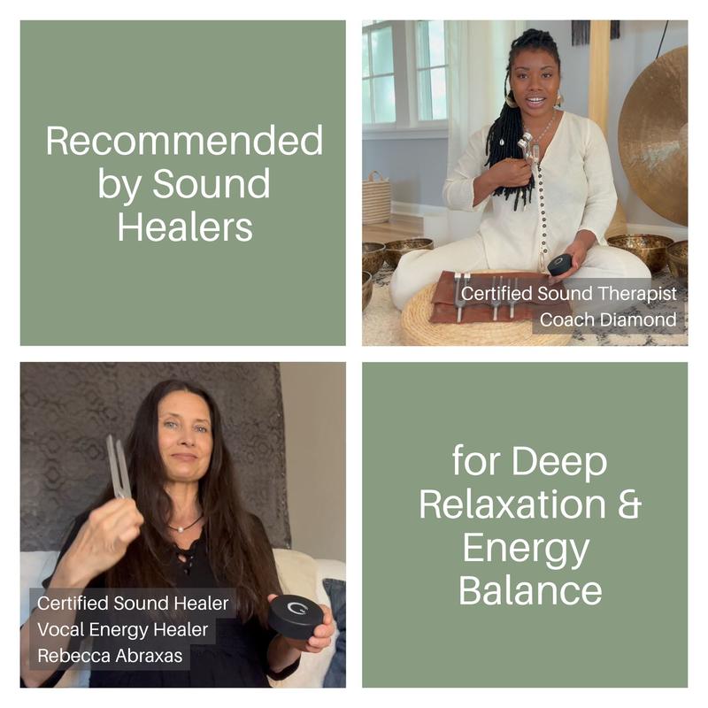 Resonance Sound Healing Tuning Fork Set – Sound Therapy for Stress Relief, Deep Relaxation & Chakra Balancing