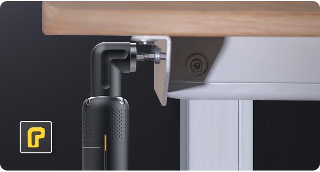 Fanttik S2 Pro 3.7V Electric Screwdriver, Cordless Screwdriver Set, 7 Torque Settings, 0.5 to 6N.m, 20 Magnetic Bits, 1/4''Hex Shank, with 90&deg; Angle Adapter, for Furniture, Household Repairs Tool Kit Power Tool Accessories Christmas Gift