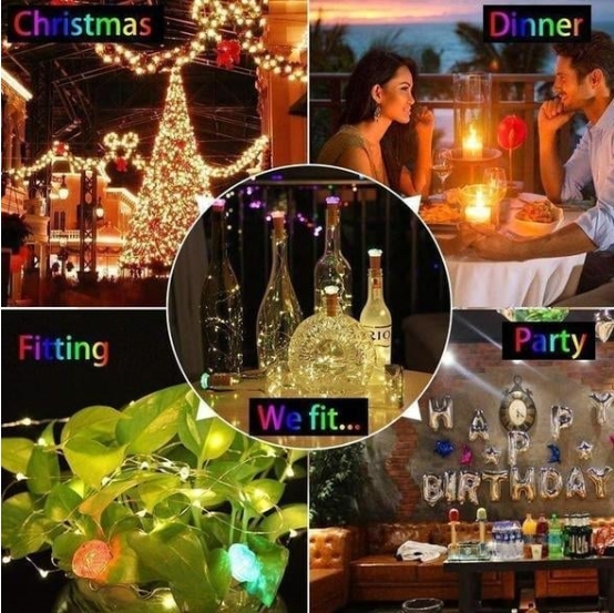 (HOT SALE NOW-50% OFF) BOTTLE LIGHTS ( Battery Included - Replaceable )(Buy 10 Extra 15%OFF)