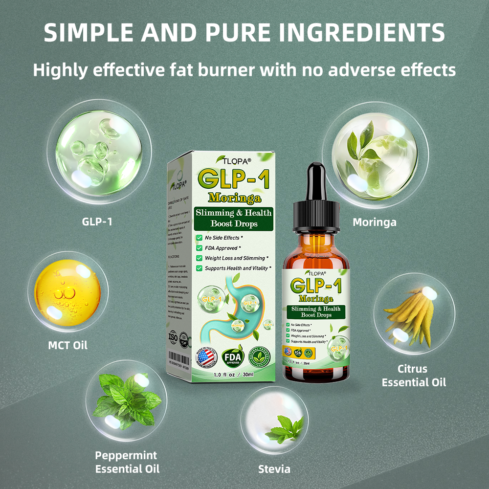 ✅✅𝗚𝗟𝗣-𝟭 Slimming & Health Boost Drops | Food-grade fat burner🔥🔥
