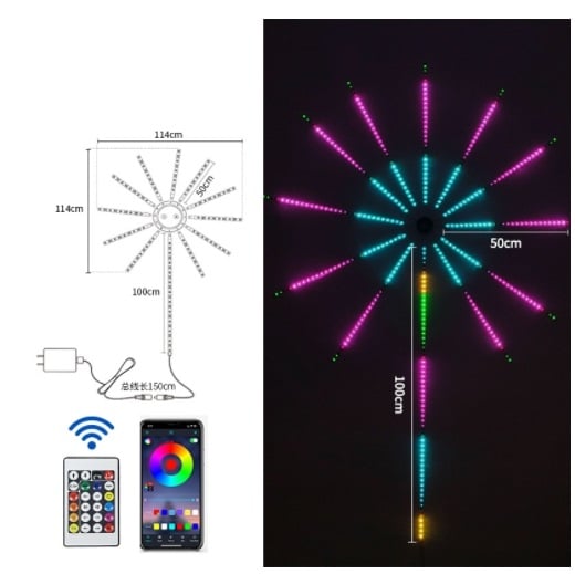 🎁2023-Christmas Hot Sale🎁💥49% OFF 💥 -✨FIREWORK LED LIGHTS