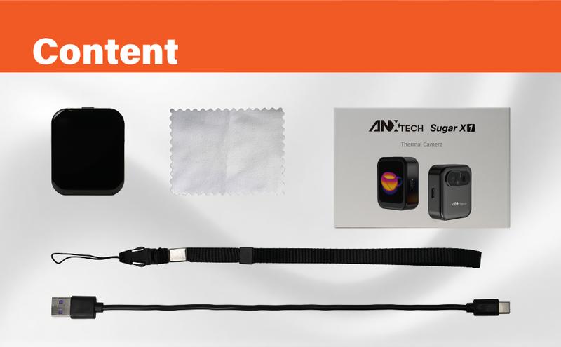 Small Thermal Imaging Camera for Beginner &ndash; Mini Thermal Imager for Home Inspection, Infrared Hidden Camera Detector Gadget 80&times;60 IR Resolution