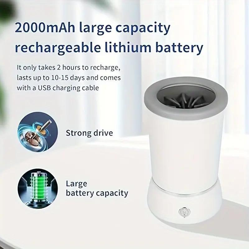 USB Rechargeable Pet Paw Cleaner, Automatic Pet Paw Cleaning Cup, Pet Paw Cleaning Tool, Pet Grooming Tool, Dog & Cat Grooming Supplies