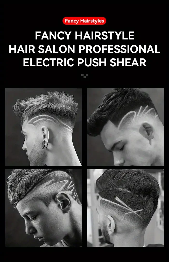 Cortadora el&eacute;ctrica Comi KM-PG809A de alta potencia con cabezal de carga r&aacute;pida ajustable y pantalla digital LCD profesional detalles 2