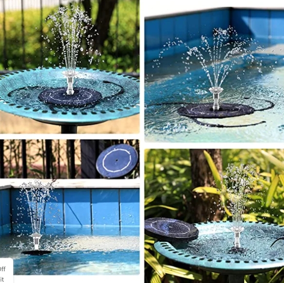 🔥2023 Summer Hot Sale 49% Off - Solar-Powered Bird Fountain Kit