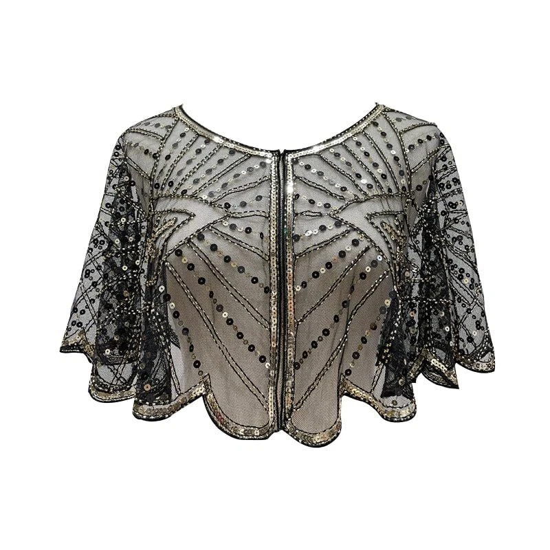 New sequined shawl sun protection small jacket