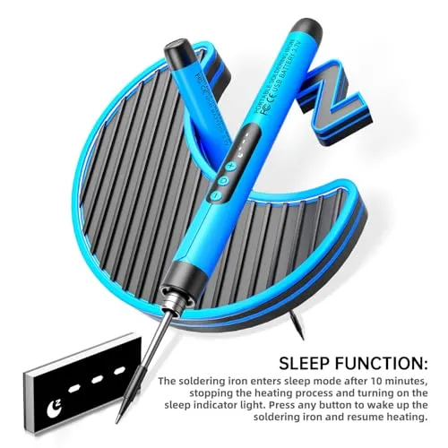 Mroace USB Rechargeable Digital Soldering Iron Kit