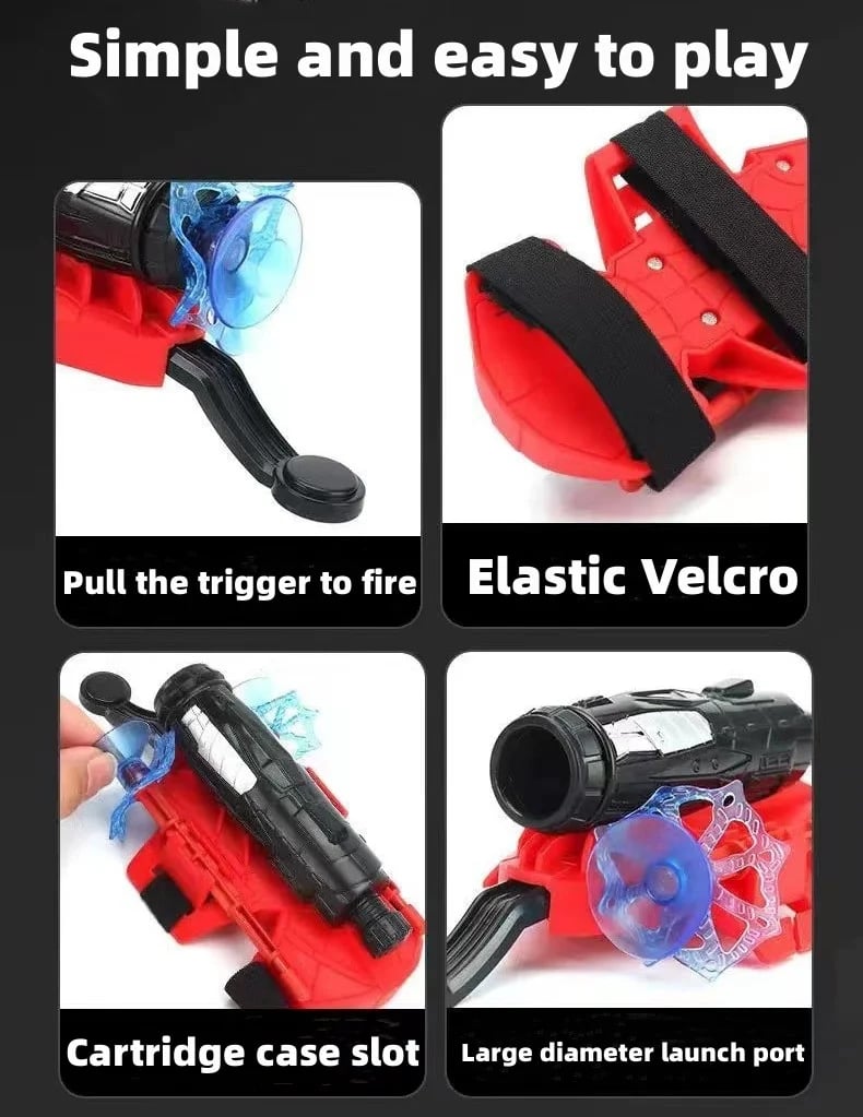 Suction Cup Bullet Gesture Launcher