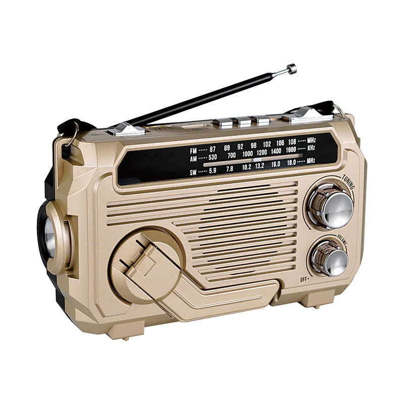Retro Solar Powered Radio