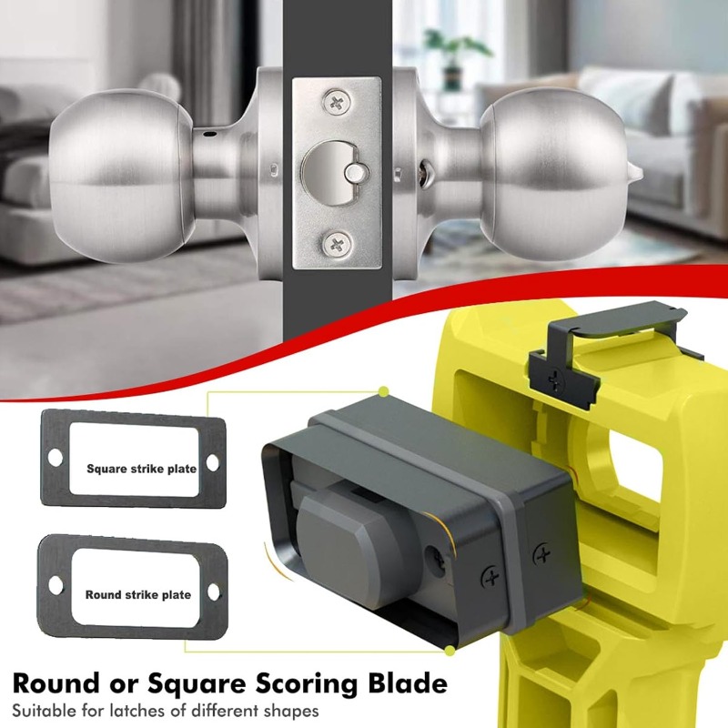 Door Latch Mortise Jig