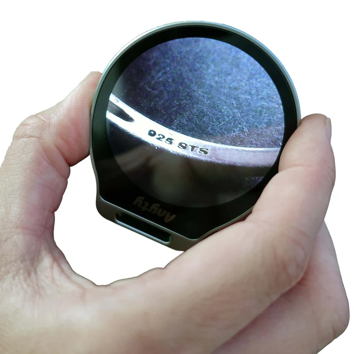 Digital jewellers loupe, 50mm screen