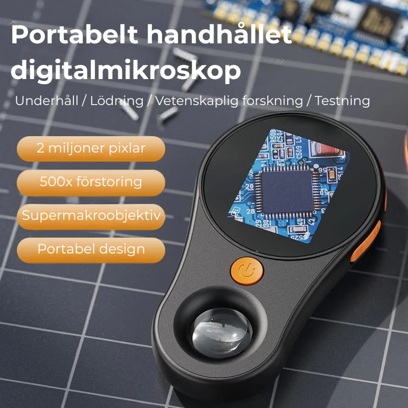  Handheld Digital Microscope with LED Illumination
