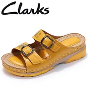 Clarks Breathable Orthopedic Adjustable Ladies Leather Sandals