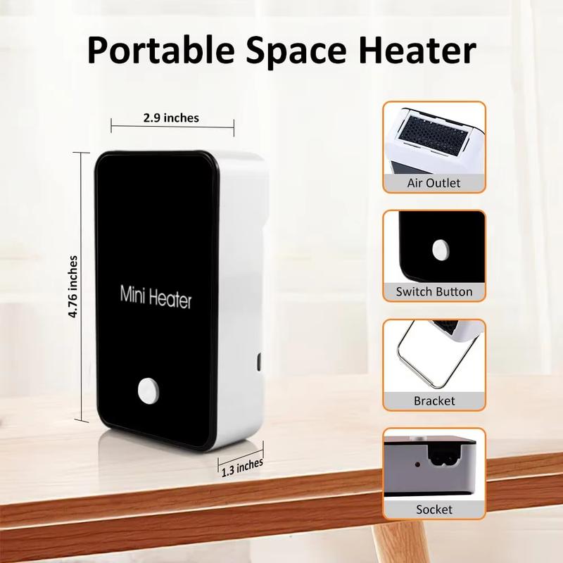 Limited-time offer-Mini Heater Portable Winter Heater Fan