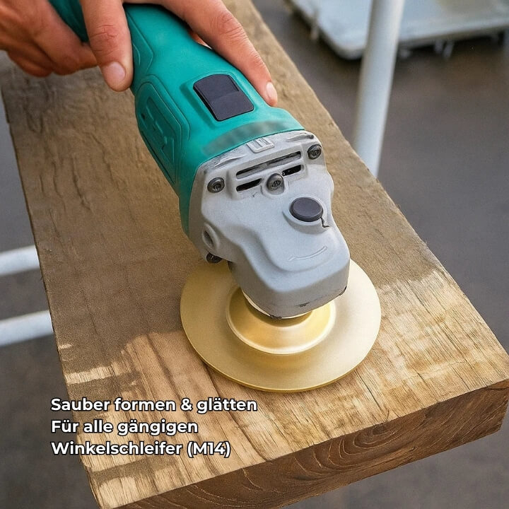 Wood carving disc set for angle grinders – Clean shaping without loss of power